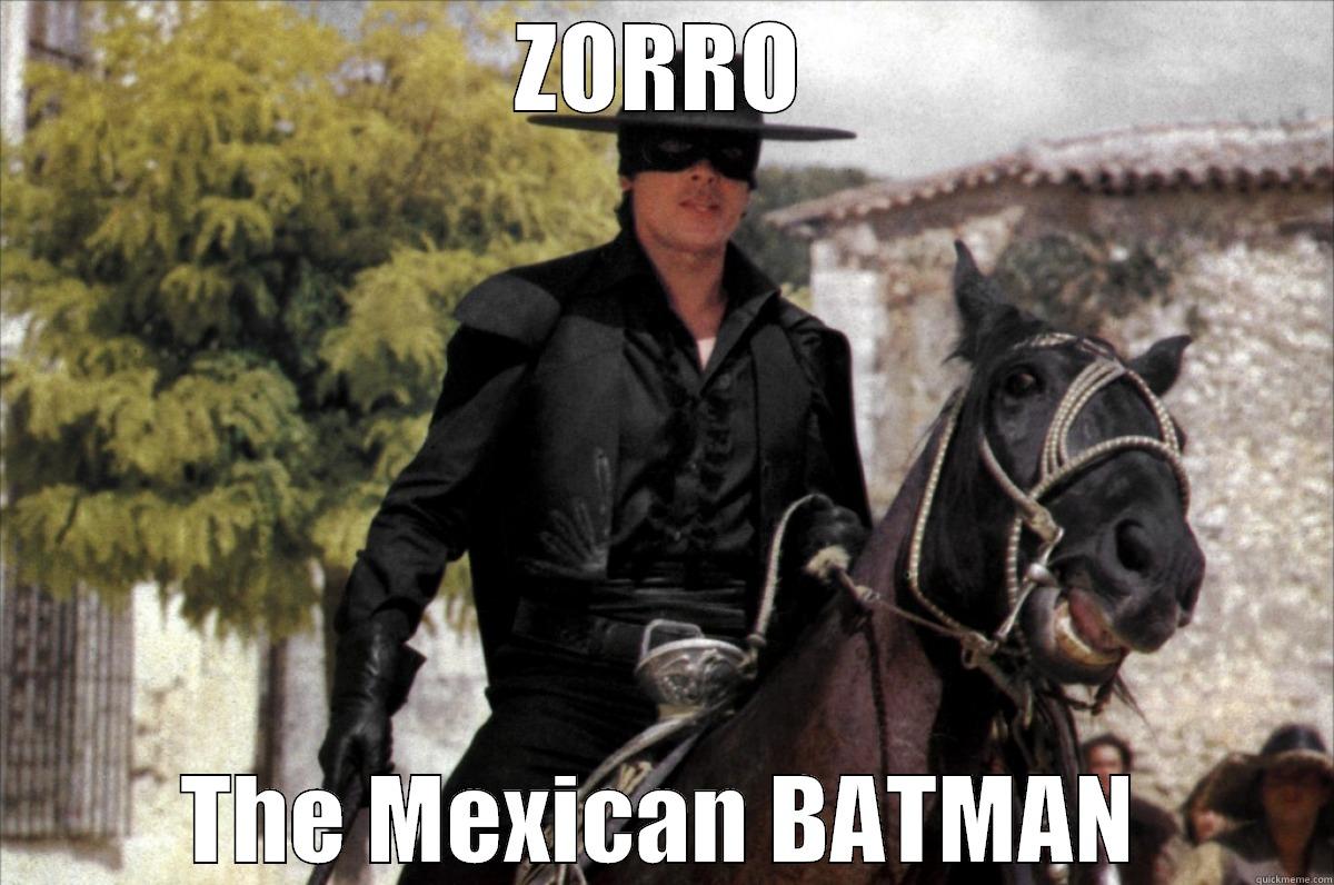 The Mexican Batman - ZORRO THE MEXICAN BATMAN Misc