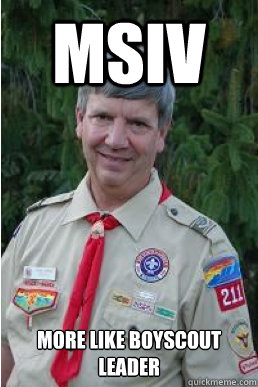 MSiv More like boyscout leader  Harmless Scout Leader