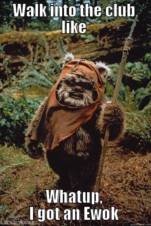 Walk into the club - WALK INTO THE CLUB LIKE WHATUP, I GOT AN EWOK Misc