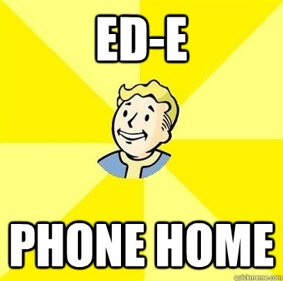 ED-E PHONE HOME  Fallout 3