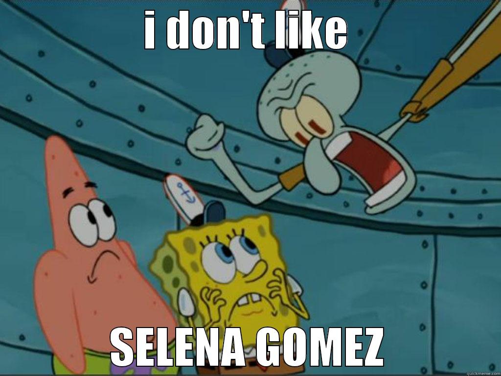 I DON'T LIKE SELENA GOMEZ Misc