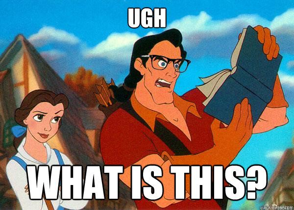 Ugh What is this?  Hipster Gaston