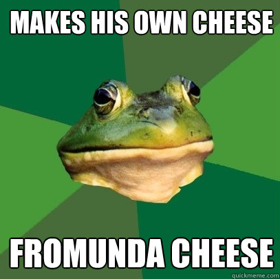 Makes his own cheese Fromunda cheese - Makes his own cheese Fromunda cheese  Misc