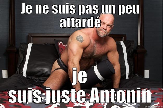 JE NE SUIS PAS UN PEU ATTARDÉ JE SUIS JUSTE ANTONIN Gorilla Man