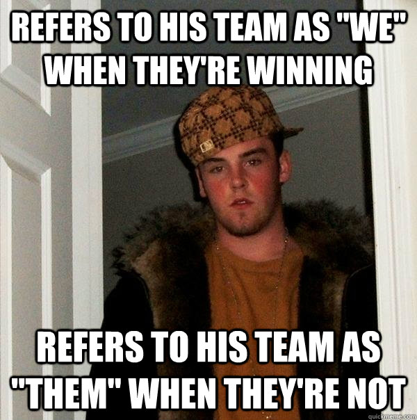 refers to his team as 