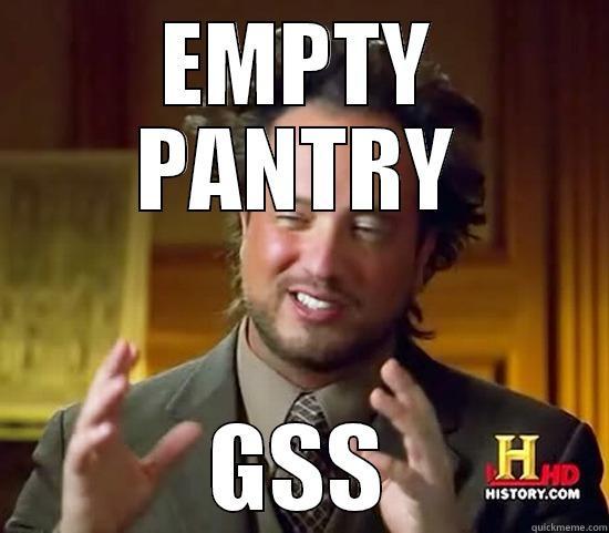 EMPTY PANTRY GSS Ancient Aliens