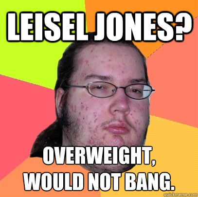 Leisel Jones? Overweight,
Would not bang.  Butthurt Dweller