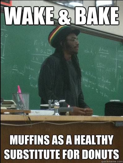 Wake & Bake Muffins as a healthy substitute for donuts   Rasta Science Teacher