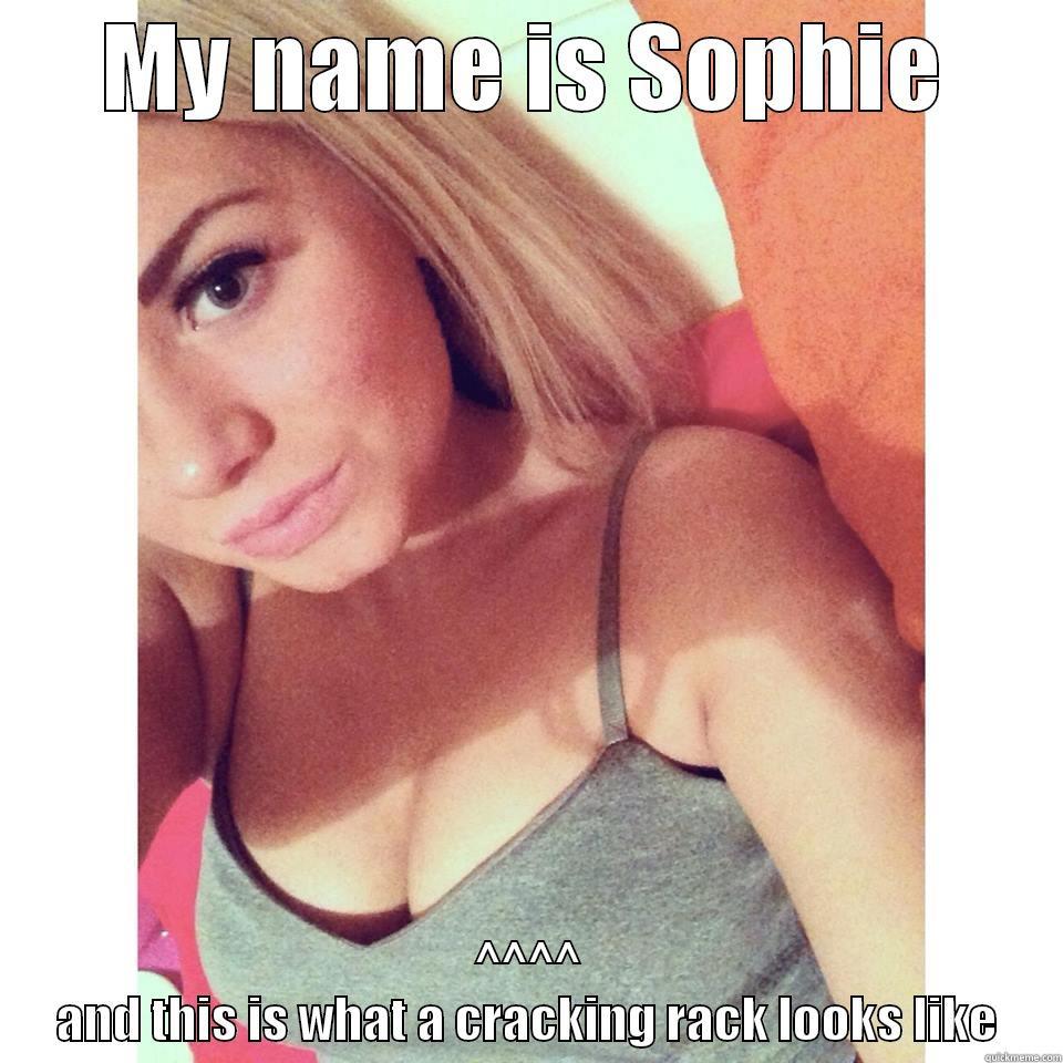 gf dgf gd - MY NAME IS SOPHIE ^^^^ AND THIS IS WHAT A CRACKING RACK LOOKS LIKE Misc