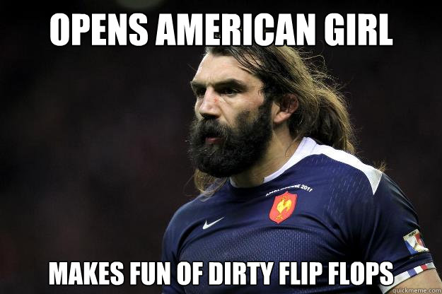 Opens American Girl  Makes Fun of Dirty Flip Flops  Uncle Roosh