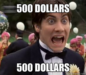 500 dollars 500 dollars - 500 dollars 500 dollars  Misc