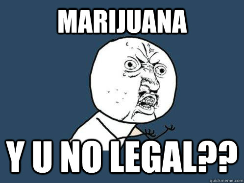 Marijuana y u no legal??  Y U No