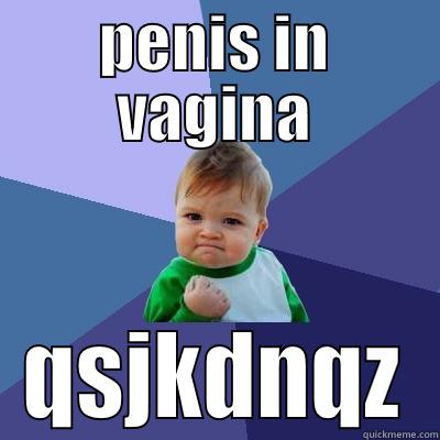 PENIS IN VAGINA QSJKDNQZ Success Kid