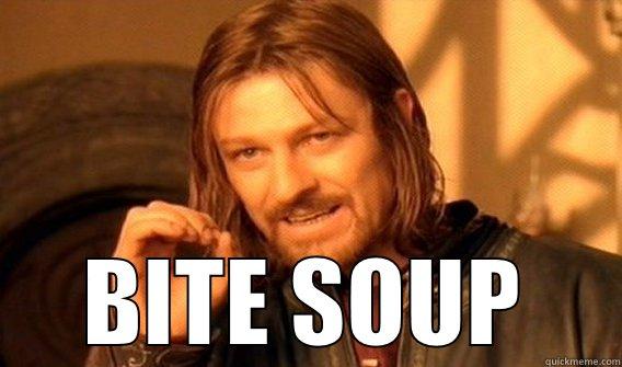  BITE SOUP One Does Not Simply