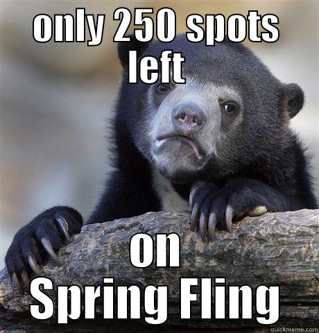 sad bear - ONLY 250 SPOTS LEFT ON SPRING FLING Confession Bear