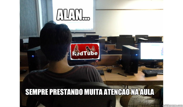 Alan... Sempre prestando muita atencao na aula - Alan... Sempre prestando muita atencao na aula  alan1