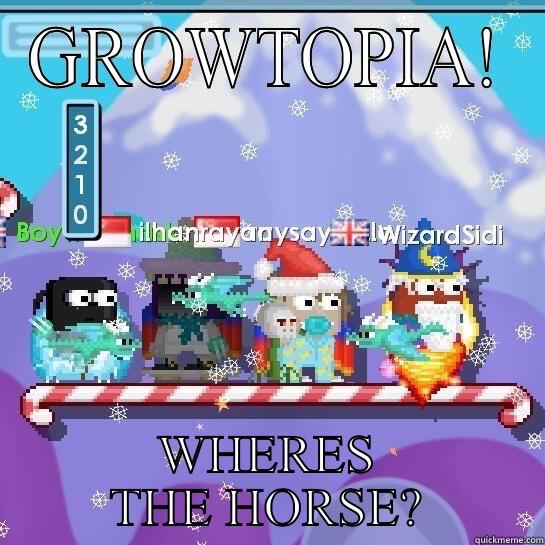 GROWTOPIA! WHERES THE HORSE? Misc