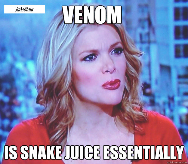 Venom is Snake Juice essentially  