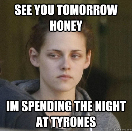 see you tomorrow honey im spending the night at tyrones  Underly Attached Girlfriend