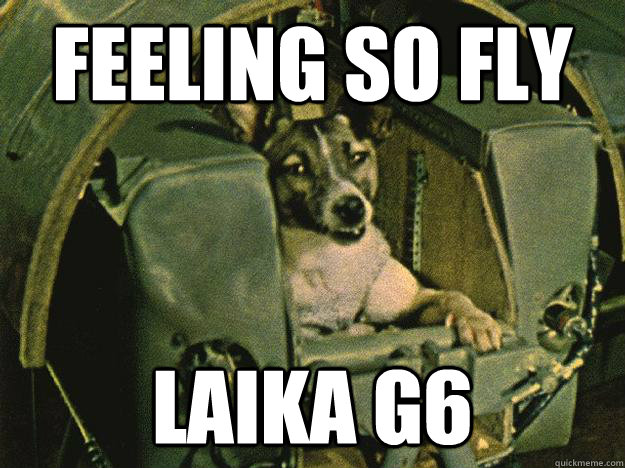 FEELING SO FLY Laika G6  