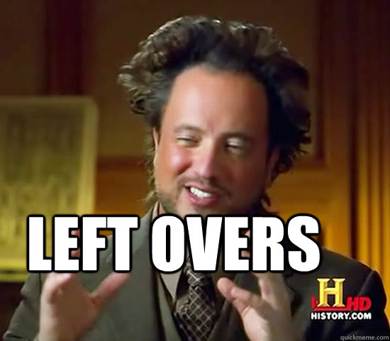  Left Overs -  Left Overs  Ancient Aliens