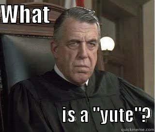 My Cousin Vinny Judge - WHAT                                               IS A 