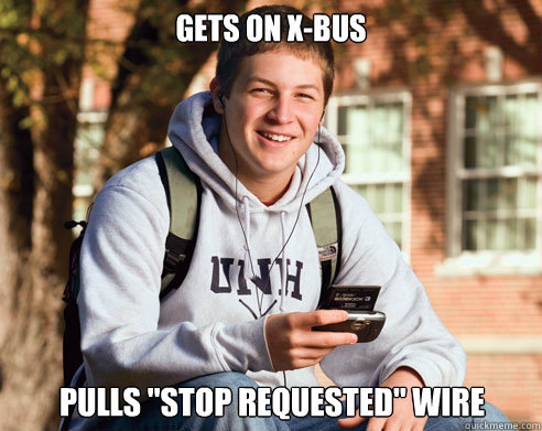 Gets on X-bus Pulls 