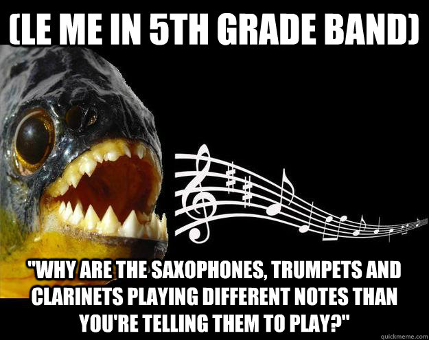 (le me in 5th grade band) 
