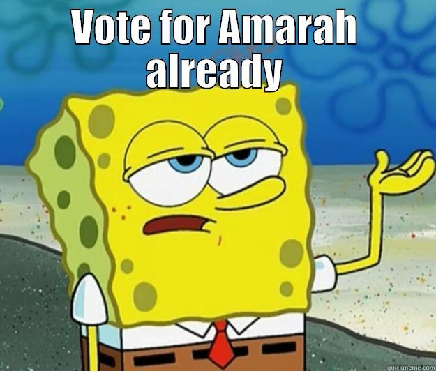 serious spongebob - VOTE FOR AMARAH ALREADY  Tough Spongebob