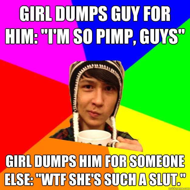 GIRL DUMPS GUY FOR HIM: 