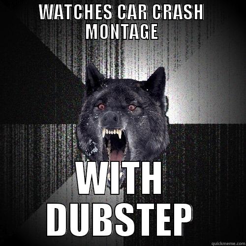 Watches car rash montage WITH DA DUBSTEP - WATCHES CAR CRASH MONTAGE WITH DUBSTEP Insanity Wolf