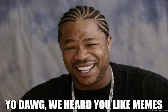 Yo dawg, we heard you like memes   YO DAWG