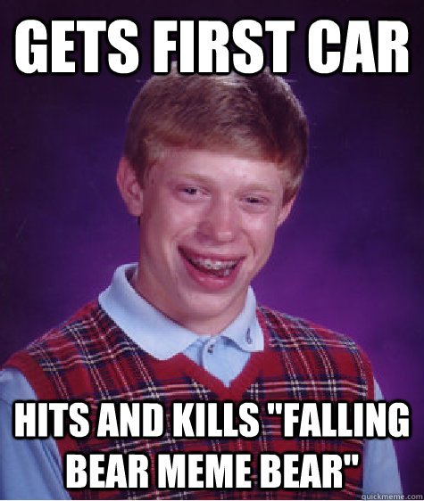 Gets first car Hits and kills 