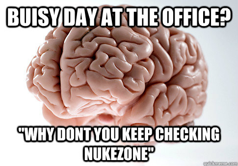 buisy day at the office? 