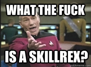 what the fuck is a skillrex?  Annoyed Picard