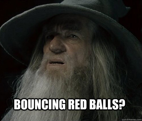 follow the bouncing red ball
