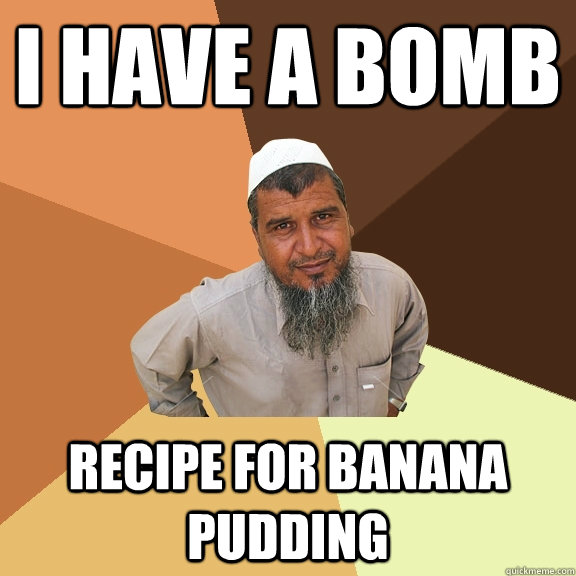 I have a bomb recipe for banana pudding  Ordinary Muslim Man