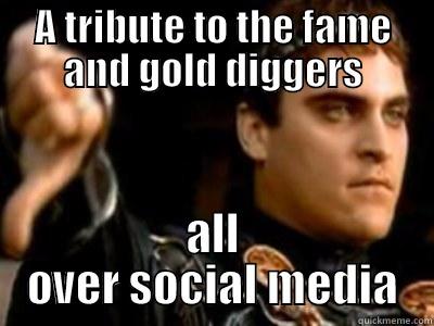 A TRIBUTE TO THE FAME AND GOLD DIGGERS ALL OVER SOCIAL MEDIA Downvoting Roman