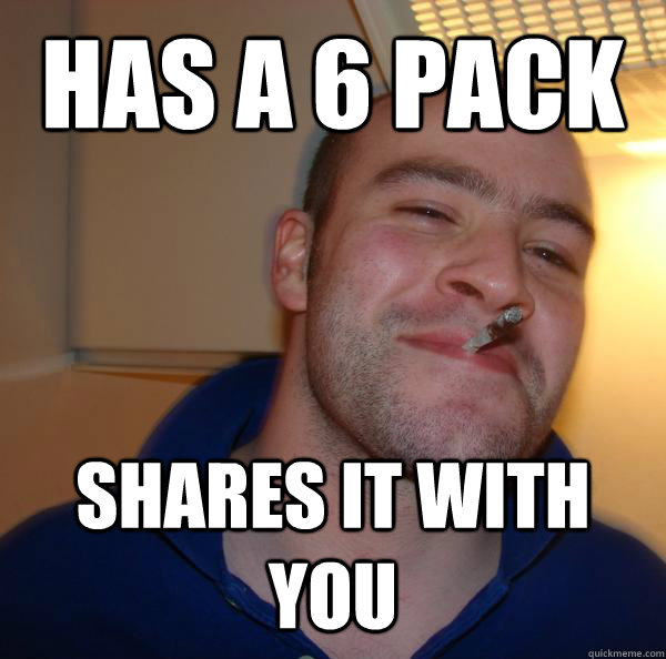 HAS A 6 PACK shares it with you - HAS A 6 PACK shares it with you  Misc
