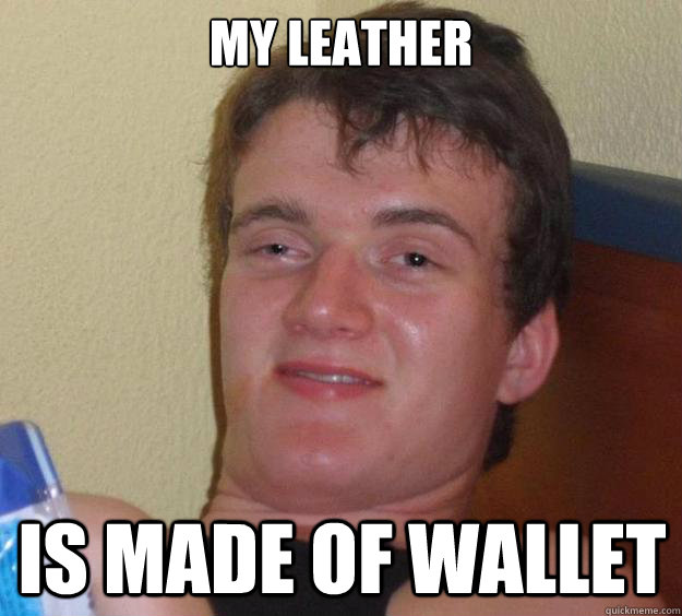 My Leather Is made of Wallet - My Leather Is made of Wallet  10 Guy