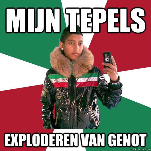 Mijn tepels Exploderen van genot  Nickelsontuig