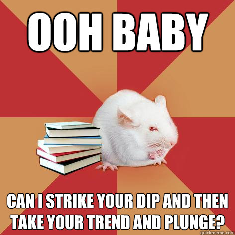 ooh baby can i strike your dip and then take your trend and plunge?  Science Major Mouse