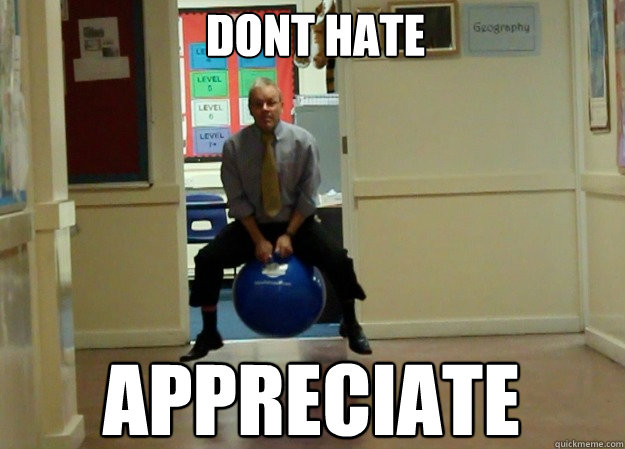 DONT HATE APPRECIATE - DONT HATE APPRECIATE  ROLES