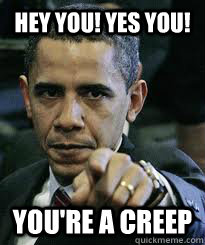 HEY YOU! YES YOU! YOU'RE A CREEP - HEY YOU! YES YOU! YOU'RE A CREEP  Misc