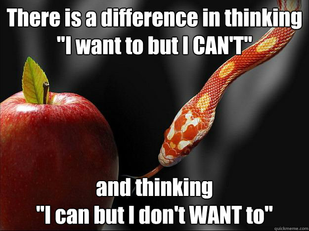 There is a difference in thinking
