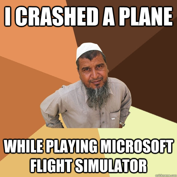 I Crashed a Plane While playing Microsoft Flight Simulator - I Crashed a Plane While playing Microsoft Flight Simulator  Ordinary Muslim Man