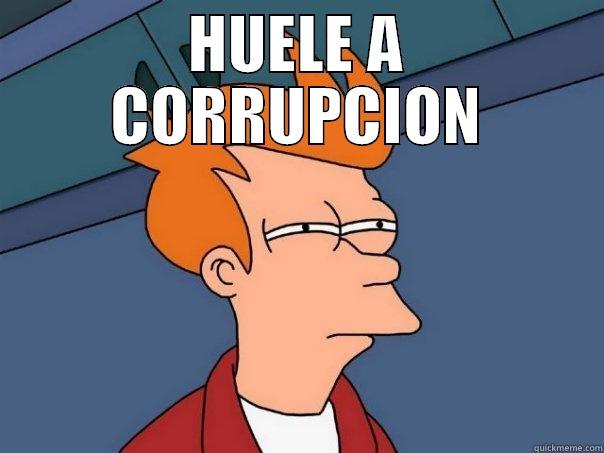 HUELE A CORRUPCION  Futurama Fry