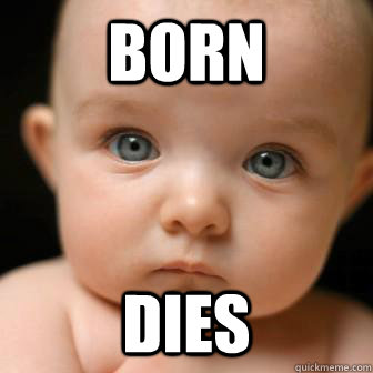 Born Dies   Serious Baby