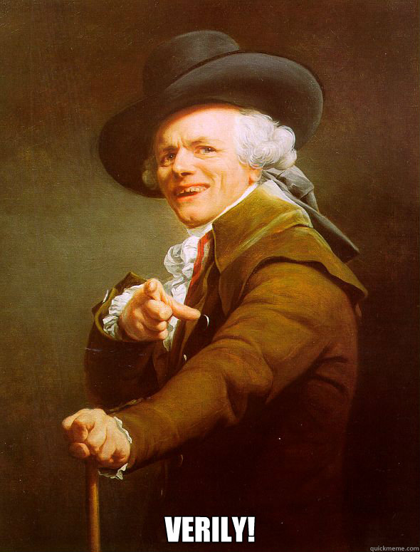  Verily!  Joseph Ducreux