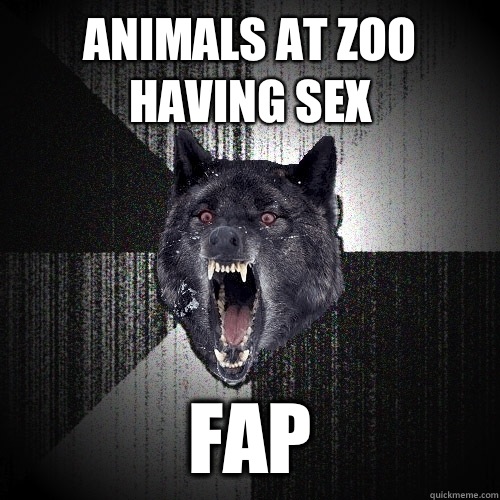 Animals at zoo having sex FAP  Insanity Wolf